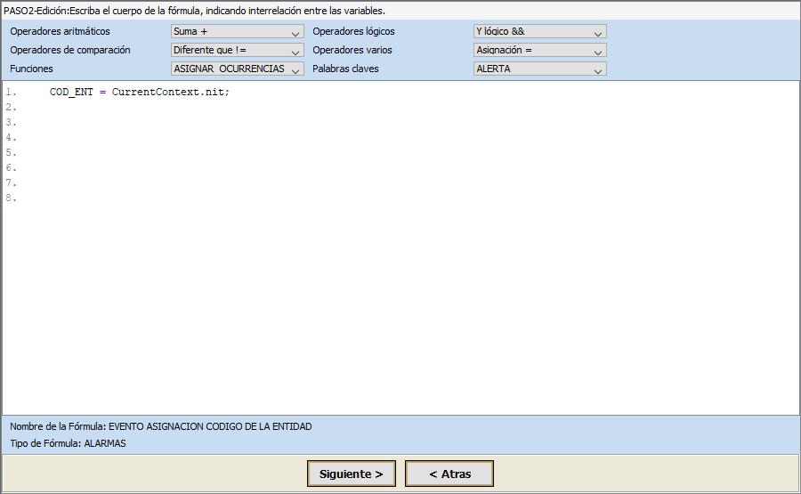 Evento de asignación automática en lenguaje JavaScript
