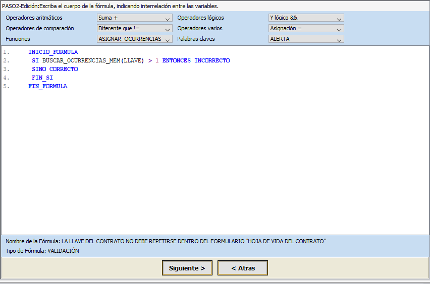 Cuarto caso de validación en lenguaje STORM